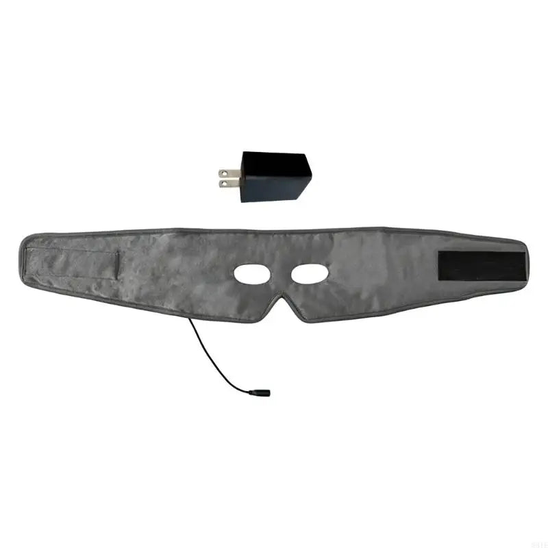 Heated eye mask with US plug adapter